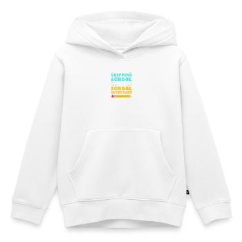 Secretary School School Secretary - Kids Premium Organic Hoodie - white - Front - AI Model Kid Female (0cm)
