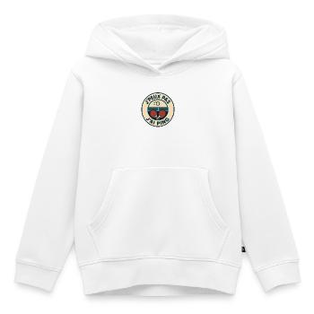 Ich kann nicht, ich ping. - Kinder Premium Organic Hoodie - Weiß - Vorne - AI Model Kid Female (0cm)