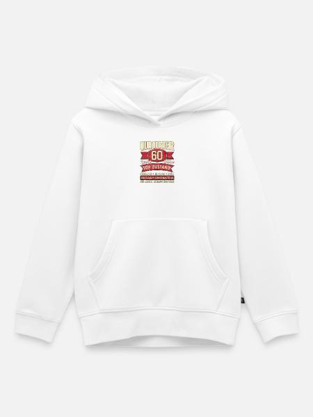 Oldtimer 60 Special Edition - Kinder Premium Organic Hoodie - Weiß