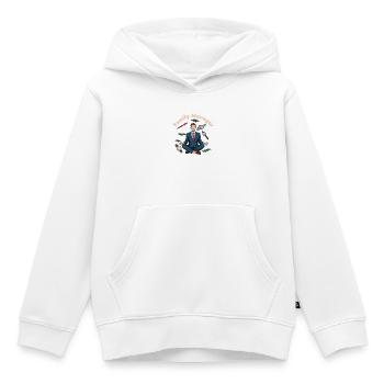 Familienmanager Zen: Finanzen & Balance - Kinder Premium Organic Hoodie - Weiß - Vorne - AI Model Kid Female (0cm)