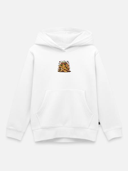 NACHO-Käse - Kinder Premium Organic Hoodie - Weiß