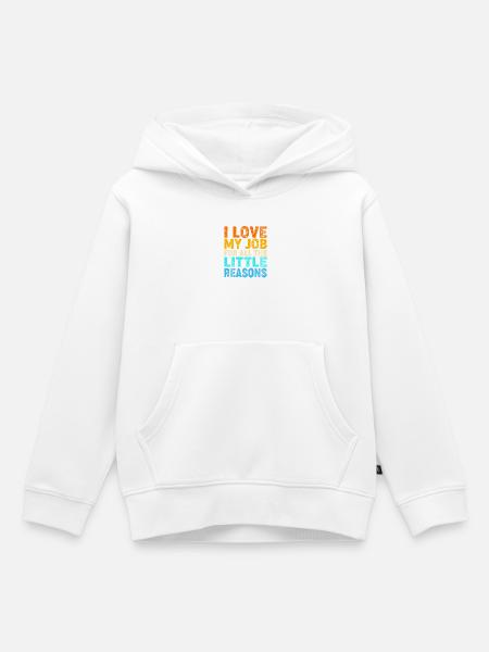 Krankenschwester Schule - Kinder Premium Organic Hoodie - Weiß
