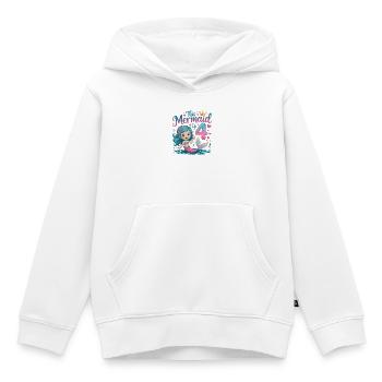 Meerjungfrau 4. Geburtstag 4 Jahre - Kinder Premium Organic Hoodie - Weiß - Vorne - AI Model Kid Female (0cm)