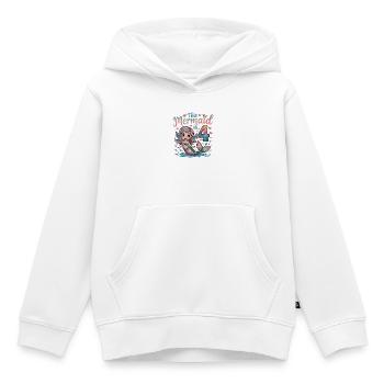 Meerjungfrau 4. Geburtstag 4 Jahre - Kinder Premium Organic Hoodie - Weiß - Vorne - AI Model Kid Female (0cm)