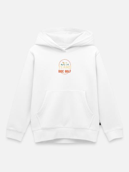 Disc Golf Geschenke Discgolf - Kinder Premium Organic Hoodie - Weiß