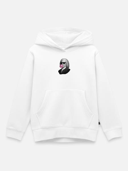 Barock Pop mit Kaugummi - Kinder Premium Organic Hoodie - Weiß