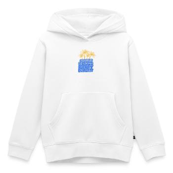 Holiday region Praslin - Kids Premium Organic Hoodie - white - Front - AI Model Kid Female (0cm)