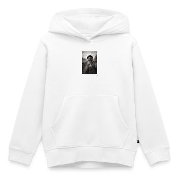 Scott Joplin Selfie - Kinder Premium Organic Hoodie - Weiß - Vorne - AI Model Kid Female (0cm)