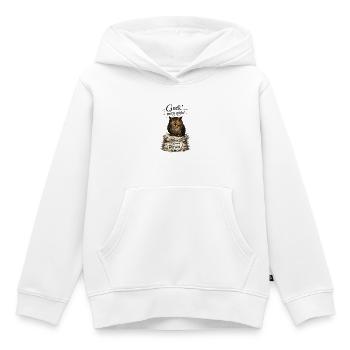 Guck Mich Nicht In Diesem Ton An - Kinder Premium Organic Hoodie - Weiß - Vorne - AI Model Kid Female (0cm)