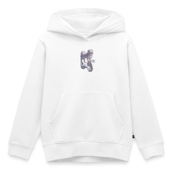 Maltais avec réflexion de l’eau - Sweat Premium à capuche enfant bio - blanc - Devant - AI Model Kid Female (0cm)