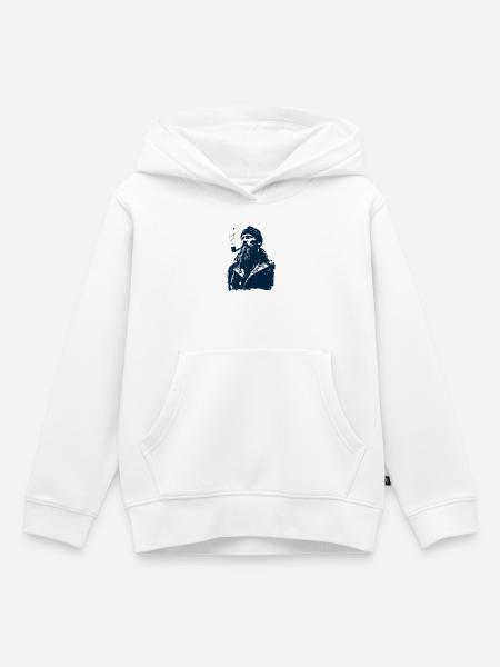 Seemann - Kinder Premium Organic Hoodie - Weiß