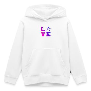 Pickleball athlete idea for pickleball athlete fans - Kids Premium Organic Hoodie - white - Front - AI Model Kid Female (0cm)