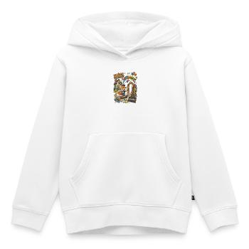 Schulanfang 2027 Fuchs Hallo Schule - Kinder Premium Organic Hoodie - Weiß - Vorne - AI Model Kid Female (0cm)