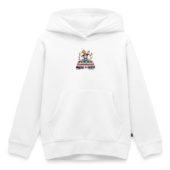 Magische Tastatur-Beats - Kinder Premium Organic Hoodie - Weiß - Vorne - AI Model Kid Female (0cm)