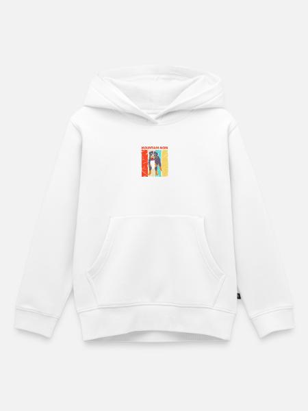 Berner Sennenhund - Kinder Premium Organic Hoodie - Weiß
