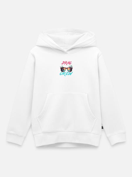 Prag Party Crew - Kinder Premium Organic Hoodie - Weiß