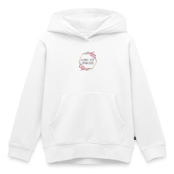 World's Best Trainees – Trainee Gift Thank You - Kids Premium Organic Hoodie - white - Front - AI Model Kid Female (0cm)