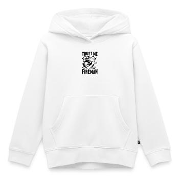 Fire brigade - Kids Premium Organic Hoodie - white - Front - AI Model Kid Female (0cm)