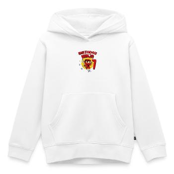 Birthday Ninja 7 Year Old Birthday Party Gift - Kinder Premium Organic Hoodie - Weiß - Vorne - AI Model Kid Female (0cm)