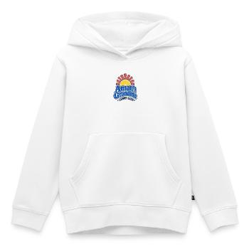 Journées citron de grand-mère à Amalfi, vacances en Italie côtière - Sweat Premium à capuche enfant bio - blanc - Devant - AI Model Kid Female (0cm)