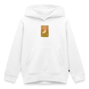 Eternal Break – Kawaii-Geist und schwarzer Humor - Kinder Premium Organic Hoodie - Weiß - Vorne - AI Model Kid Female (0cm)