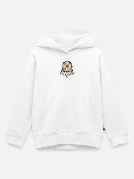 Juwelen von Kabylien - Kinder Premium Organic Hoodie - Weiß
