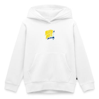 Madeira Route Cabin Crew Travel Design - Kids Premium Organic Hoodie - white - Front - AI Model Kid Female (0cm)