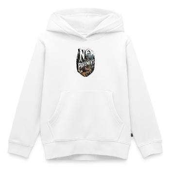 No Pavement Offroad 4x4 Off-Road Vehicle Adventure - Kids Premium Organic Hoodie - white - Front - AI Model Kid Female (0cm)