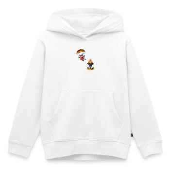 Bbq Today Will Be Grilled - Kids Premium Organic Hoodie - white - Front - AI Model Kid Female (0cm)