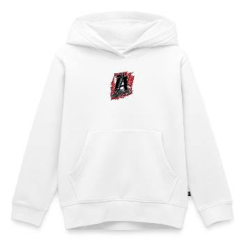 LA Dream Bandana Logo - Kids Premium Organic Hoodie - white - Front - AI Model Kid Female (0cm)