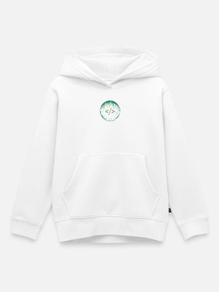 Programmierer – Coding Entwickler & Informatiker - Kinder Premium Organic Hoodie - Weiß