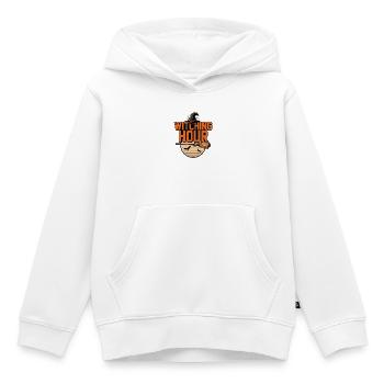 Witch Halloween – Witching Hour - Kids Premium Organic Hoodie - white - Front - AI Model Kid Female (0cm)