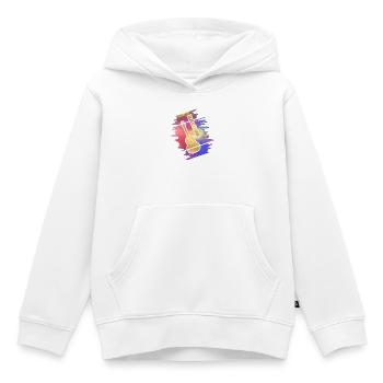 Gitarrenspielen Baldur - Kinder Premium Organic Hoodie - Weiß - Vorne - AI Model Kid Female (0cm)