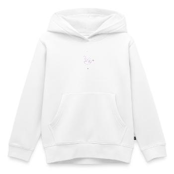 Neon Rock  - Kinder Premium Organic Hoodie - Weiß - Vorne - AI Model Kid Female (0cm)