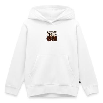 Lustiges Halloween – Halloween-Modus an - Kinder Premium Organic Hoodie - Weiß - Vorne - AI Model Kid Female (0cm)