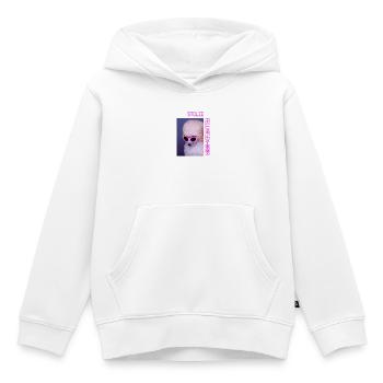 Stolze Fellnasen-Mama - Kinder Premium Organic Hoodie - Weiß - Vorne - AI Model Kid Female (0cm)