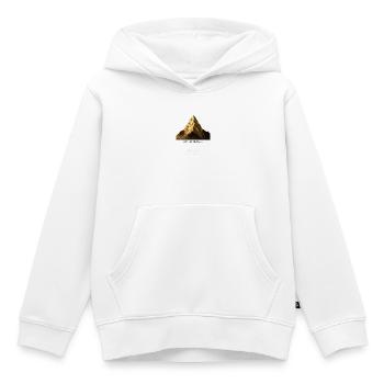 UNERSCHÜTTERLICH - Kinder Premium Organic Hoodie - Weiß - Vorne - AI Model Kid Female (0cm)