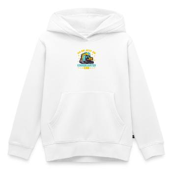 ich bin ein Kindergartenkind Kindergarten Einhorn - Kinder Premium Organic Hoodie - Weiß - Vorne - AI Model Kid Female (0cm)