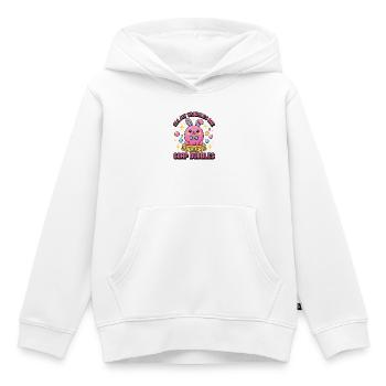 All My Troubles Are Soap Bubbles - Kids Premium Organic Hoodie - white - Front - AI Model Kid Female (0cm)