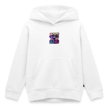 Bruh Its My Birthday Cooles Lama Meme - Kinder Premium Organic Hoodie - Weiß - Vorne - AI Model Kid Female (0cm)