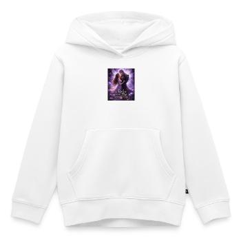 Gestohlen von den Feen - Kinder Premium Organic Hoodie - Weiß - Vorne - AI Model Kid Female (0cm)