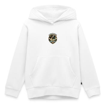 Folge deinen Träumen Rakete - Kinder Premium Organic Hoodie - Weiß - Vorne - AI Model Kid Female (0cm)