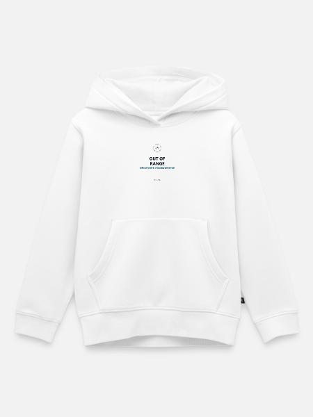 Out Of Range · helle Kleidung - Kinder Premium Organic Hoodie - Weiß