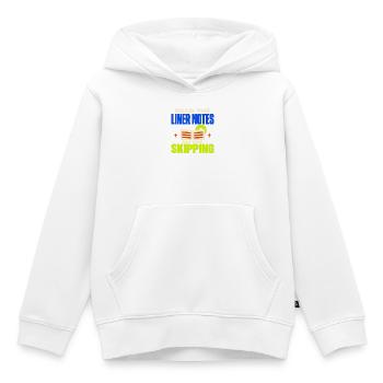 Cd-sammler Kompaktplatte Physisches Medium - Kinder Premium Organic Hoodie - Weiß - Vorne - AI Model Kid Female (0cm)