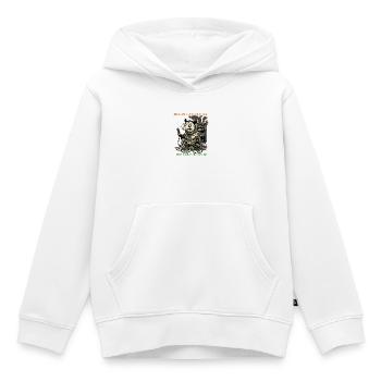 Sysadmin T-Shirt Server Kabelsalat IT Admin - Kinder Premium Organic Hoodie - Weiß - Vorne - AI Model Kid Female (0cm)