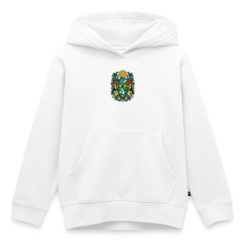 Brasilien | Amazonas, Tukane & Samba - Kinder Premium Organic Hoodie - Weiß - Vorne - AI Model Kid Female (0cm)