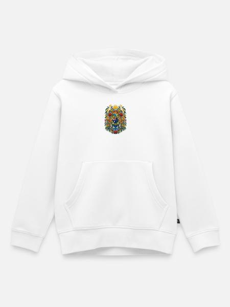Australien | Outback, Känguru & Kakadu - Kinder Premium Organic Hoodie - Weiß