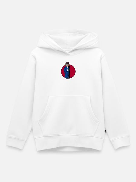 Furyo - Kinder Premium Organic Hoodie - Weiß