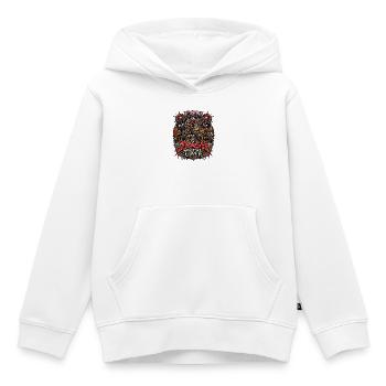Thrash Metal Lover – Extreme Heavy Metal Music Fan - Kinder Premium Organic Hoodie - Weiß - Vorne - AI Model Kid Female (0cm)