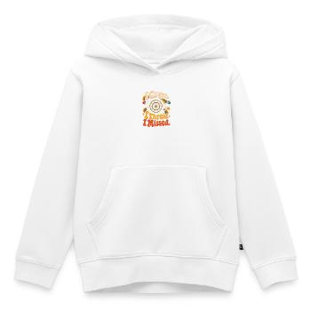 I Came, I Threw, I Missed – Darts Quote - Kinder Premium Organic Hoodie - Weiß - Vorne - AI Model Kid Female (0cm)
